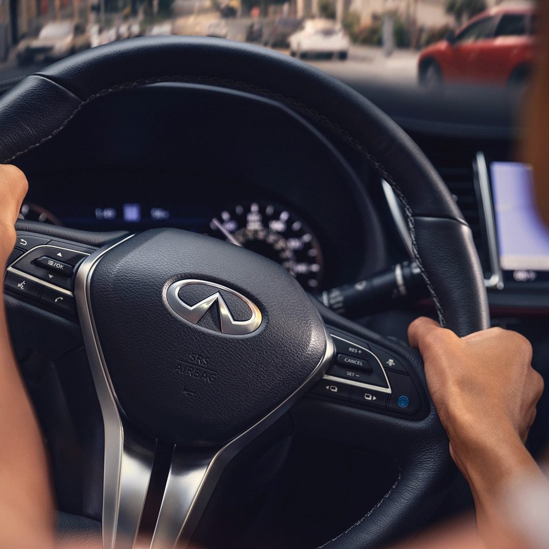2025 INFINITI QX50 ProPILOT Assist tecnología de seguridad que favorece una conducción segura